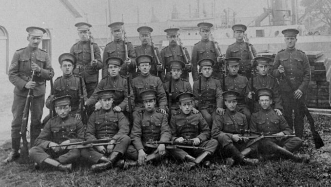 soldats de la Première Guerre mondial